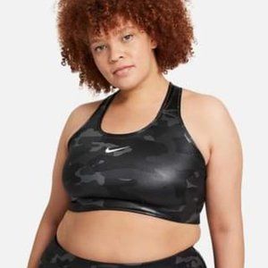 Nike NK DF SWSH PLS CAMO SHNE BRA W